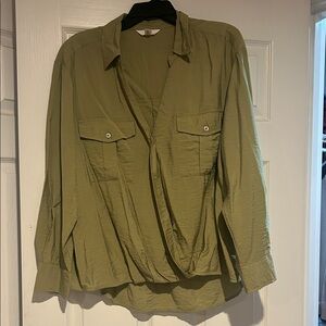 Terra & Sky Sage Button-Down Shirt